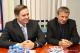 Marek Sokołowski i jego nauczyciel matematyki z I LO Piotr Łowicki