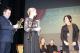prezydencką nagrodę kultury odbiera Teresa Adamowska
