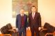 Sekretarz stanu w Ministerstwie Klimatu Jacek Ozdoba i prezydent Łomży Mariusz Chrzanowski